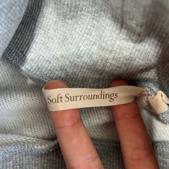 Soft Surroundings Gray Lidia Turtleneck Sweater - Picture 8 of 12